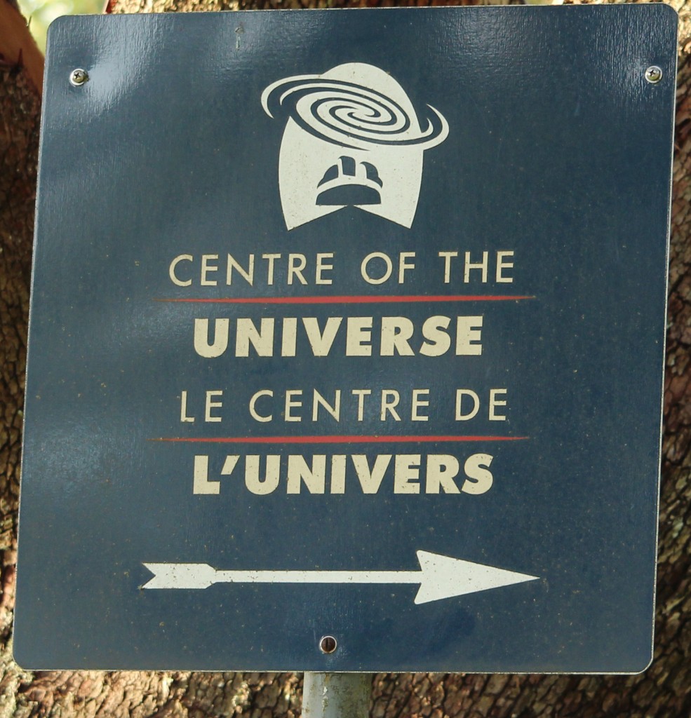 centre of the universe